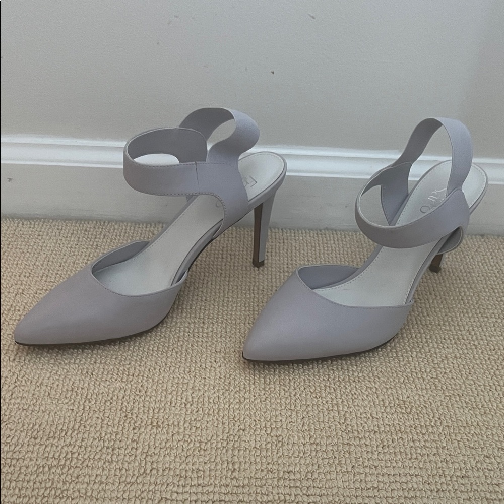 Franco Sarto Light Gray Heels